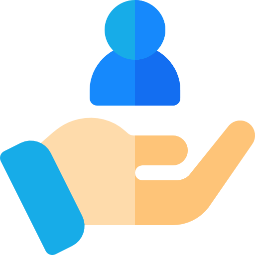 Customer-oriented talent icon