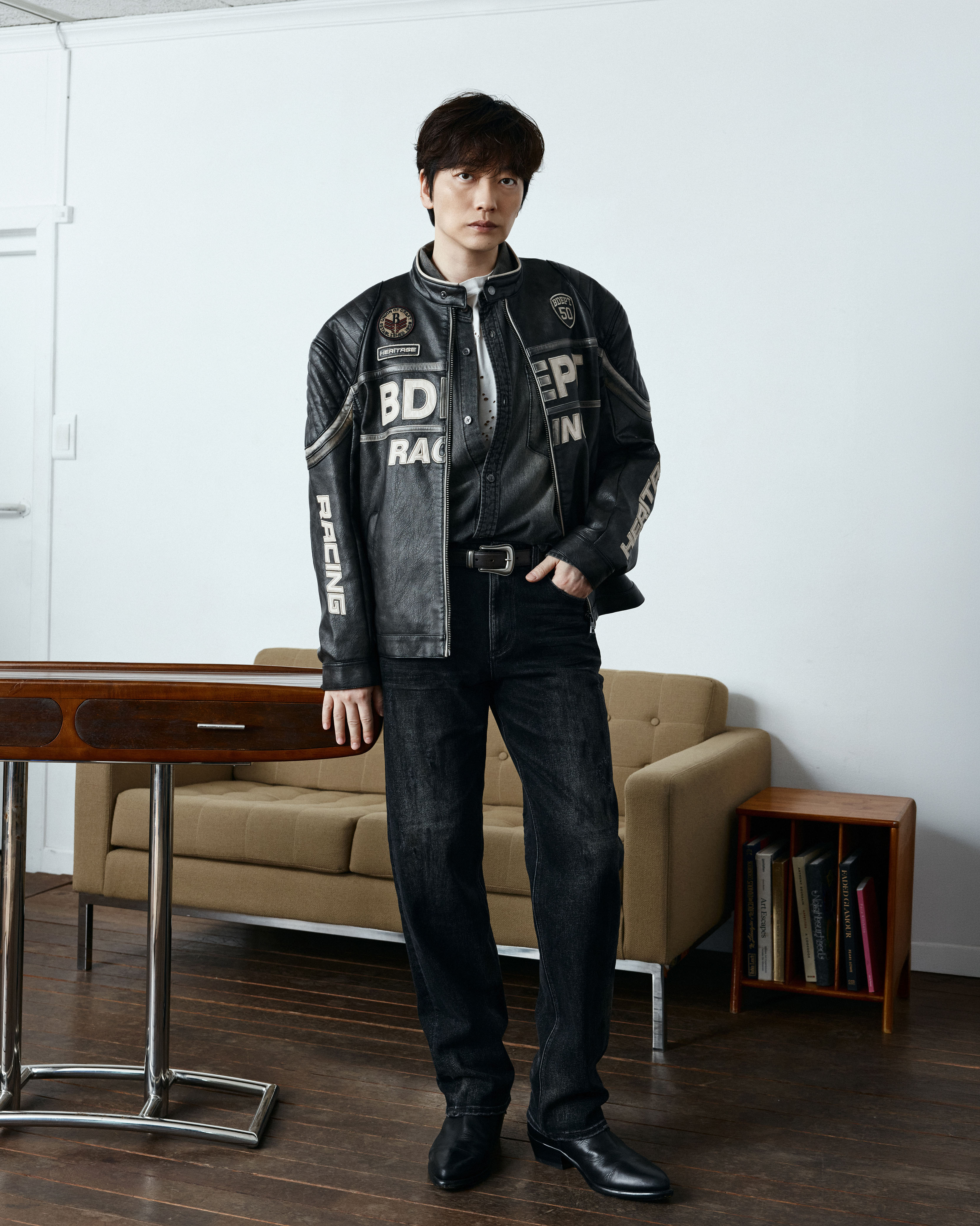 BUCKAROO campaign look featuring premium vintage denim